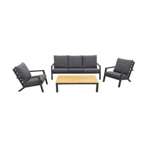 Van der Garde Tuinmeubelen VDG Atlanta mindo stoel-bank loungeset - 4-delig
