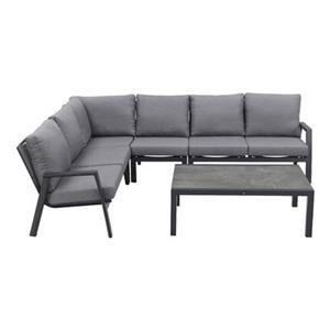 Van der Garde Tuinmeubelen VDG Azoren|Atlanta loungeset - antraciet - links & rechts