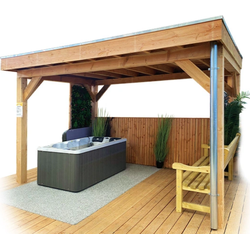Buitengewoon de boet Veranda Robuust 500x400 cm - 
