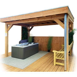 Buitengewoon de boet Veranda Robuust 600x400 cm - 