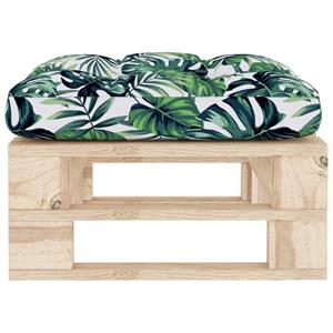 vidaXL Tuinhocker pallet geïmpregneerd grenenhout