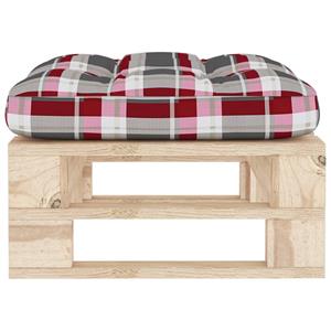 vidaXL Tuinhocker pallet geïmpregneerd grenenhout