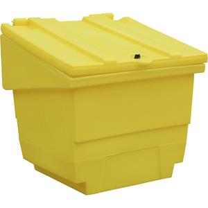 Opslagbak, inhoud 250 l, afsluitbaar, l x b x h = 875 x 875 x 880 mm, vanaf 5 stuks