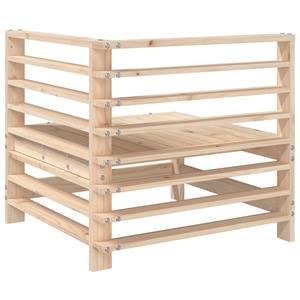 vidaXL Tuinhoekbank massief grenenhout