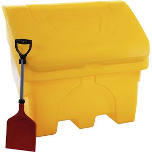 Eurokraft basic Strooigoedbak, inhoud 200 l, geel, vanaf 3 stuks