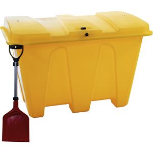 Eurokraft basic Strooigoedbak, inhoud 500 l, geel, vanaf 3 stuks