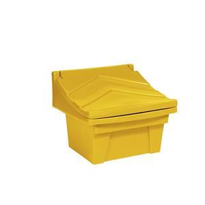 Universele bakken en strooigoedbakken van polyethyleen, inhoud ca. 100 l, geel