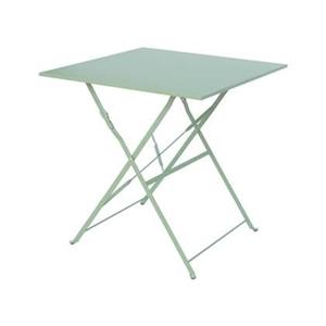 Sweeek  Inklapbare metalen bistrotafel 70 x 70cm, voor 2 personen