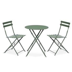 Sweeek  Bistroset 2 stoelen, ronde tafel