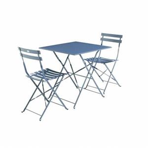 Sweeek  Vierkante bistroset 2 stoelen