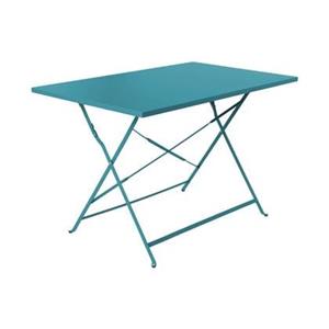 Sweeek  Inklapbare metalen bistrotafel 110 x 70cm, voor 4 personen