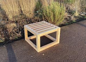 Industrielemeubelshop Douglashouten hocker Fons