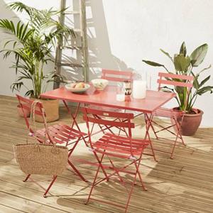 Sweeek  Bistroset 4 stoelen