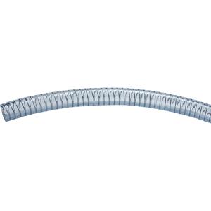 Jessberger PVC-slang, helder met stalen spiraal, 5 bar, per strekkende meter, 1'', binnen-Ø 25 mm