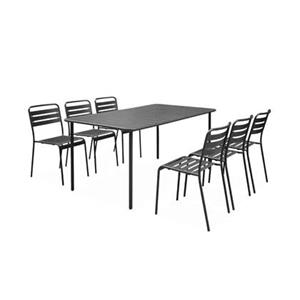 Sweeek  Tuinset met 6 stoelen