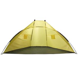 Summertime Beachshelter strandtent  lime 270 x 120 cm -