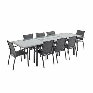 Sweeek  Tuinset 8 plaatsen uitschuifbaar