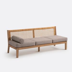 LA REDOUTE INTERIEURS Modulaire tuinbank, 3-zits Cedalia