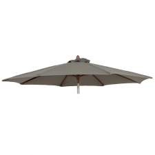 Borek parasols Stokparasoldoek Borek 180cm rond grijs (olefin)