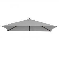 Madison parasols Stokparasoldoek Madison Borneo 200x200cm vierkant (grey)