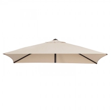 Madison parasols Stokparasoldoek Madison Borneo 200x200cm vierkant (ecru)