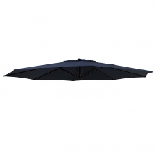 Madison parasols Stokparasoldoek Madison Kreta 300cm rond (grey)