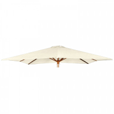 Rhino umbrellas Stokparasoldoek Rhino 300x300cm vierkant off white (polyester)