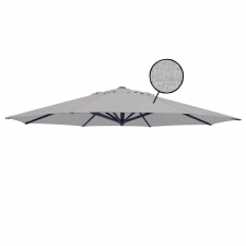 Rhino umbrellas Stokparasoldoek Rhino 350cm rond Light grey (olefin)