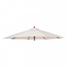 Borek parasols Stokparasoldoek Cannes Ø250cm rond (Ecru)
