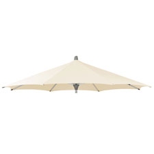 Glatz parasols Stokparasoldoek Glatz Alu twist   270cm rond (eggshell)