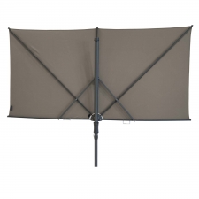 Madison parasols Vrijhangende zweefparasol Sun Square 250x125 (Taupe)