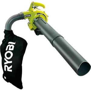 Ryobi 26 cc benzinemotorgedreven blazer-zuiger-hakselaar bladzuiger / bladblazer