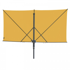 Madison parasols Vrijhangende zweefparasol Sun Square 250x125 (Yellow)