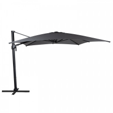 Rhino umbrellas Zweefparasol Palmas 300x300cm (charcoal grey)