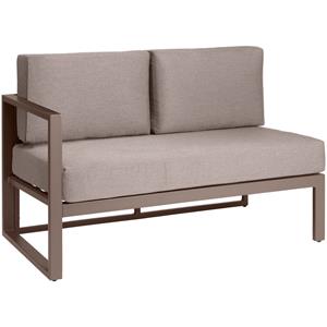 Vega Zij-element Sereno links; 127x69.5x64 cm (BxDxH); taupe