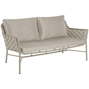 Vega 2-zitsbank Arto; 154x75x78 cm (BxDxH); beige