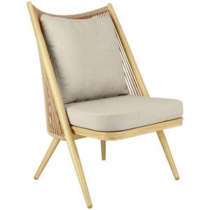 Vega Loungestoel Isola; 65x73x94 cm (BxDxH); beige
