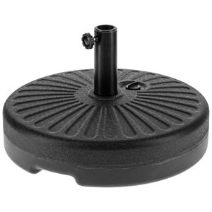 PULSIVA Parasolvoet Spina; 50x30.5 cm (ØxH); zwart; rond