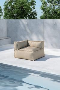 Nohr Hoek Loungestoel Adron Olefin - Beige