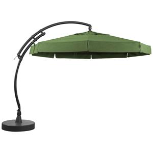 Sungarden Zweefparasol Met Voet Easy Sun Klassiek Donkergroen Ø350cm