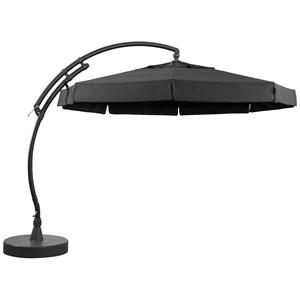 Sungarden Zweefparasol Met Voet Easy Sun Klassiek Carbon Ø350cm
