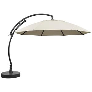 Sungarden Zweefparasol Met Voet Easy Sun Xl Beige Ø375cm