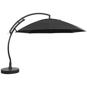Sungarden Zweefparasol Met Voet Easy Sun Xl Carbon Ø375cm
