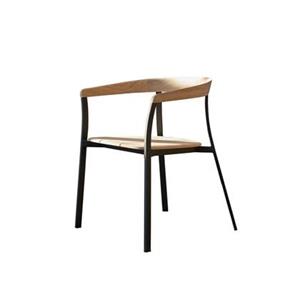 Tikamoon  Arco - Tuinstoel in massief teak en aluminium