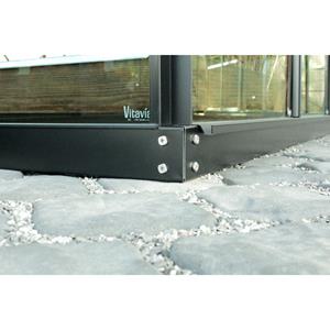 Vitavia Fundatieframe Voor Broeikas 7800 6mm - Zwart