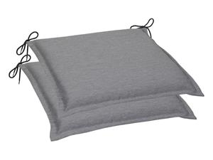 Go-de textil Tuinkussen (Set van 2 kussens, Grijs)