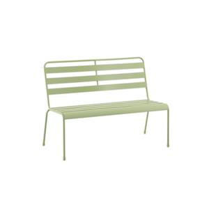 Central Park Tuinbank Lily Staal Groen 127x63x86cm
