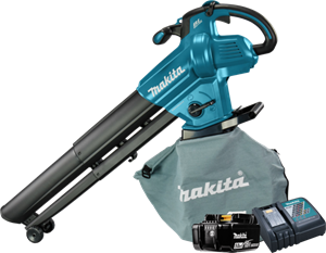Makita DUB187Z 18v 5,0 Ah Accu Starterspakket