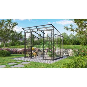 Vitavia Broeikas Playa 5900 Zwart Gehard Glas/hkp 254x192x231cm