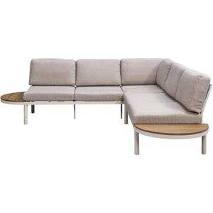 Leen Bakker Loungebank Soulac - zand - 81x167x71,5 cm